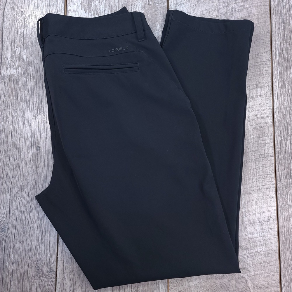 Bonobos Golf Pants Men 31x30 Black Athletic Fit Performance Stretch Trousers